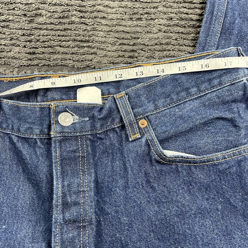 Vintage Levi's 501xx Men's 34x27 Jeans Red Tab Blue Denim Button Fly Straight